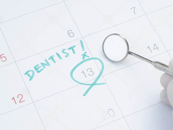 Have regular dental check-ups